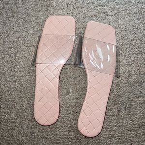 Clear Strap Sandal
